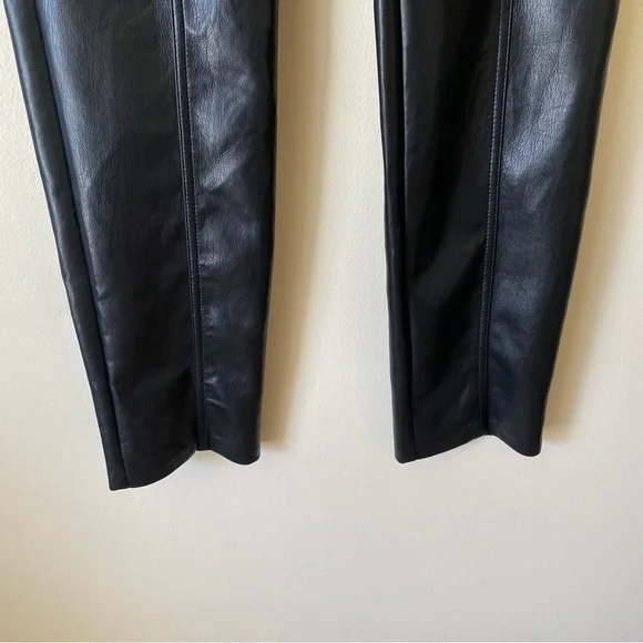 Aritzia Wilfred Rebel Pant High-waisted Vegan Leather pants